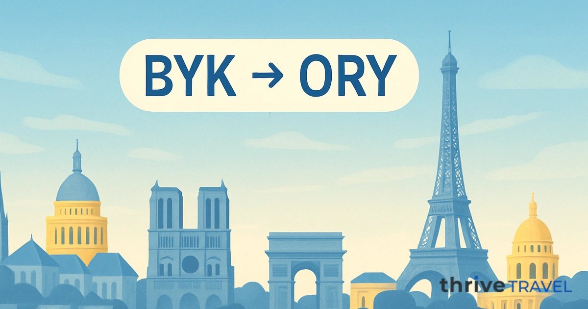 Bouaké to Paris