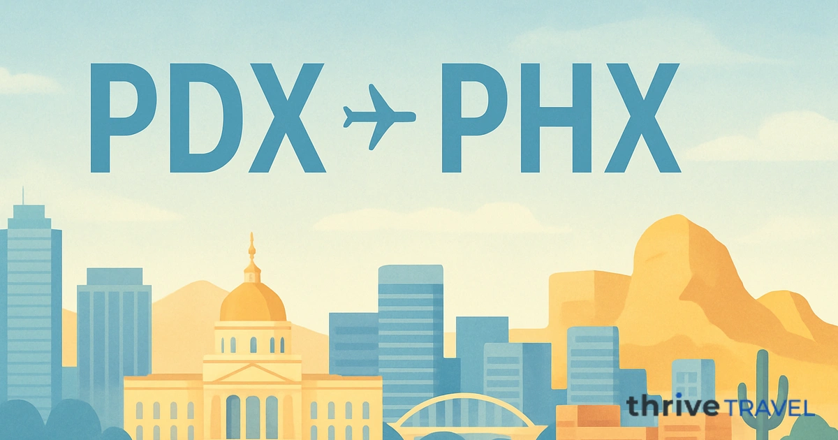 Portland to Phoenix
