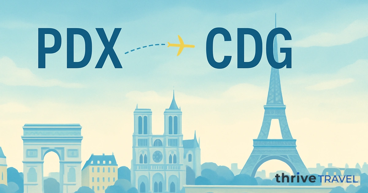Portland to Paris