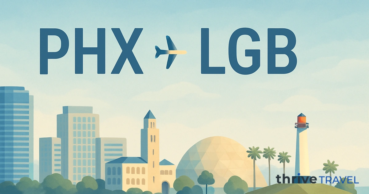 Phoenix to Long Beach