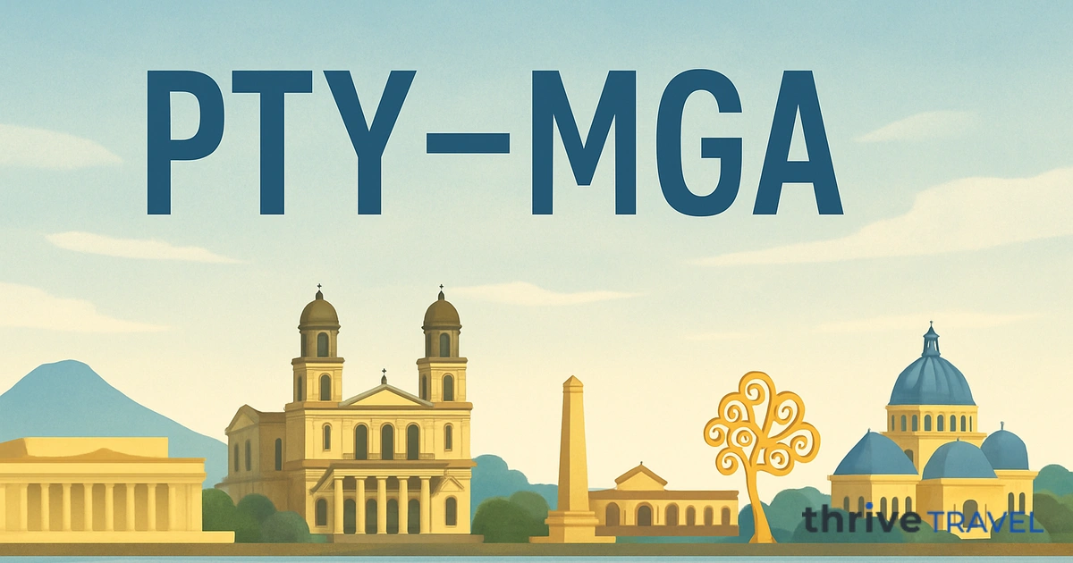 Panama City to Managua