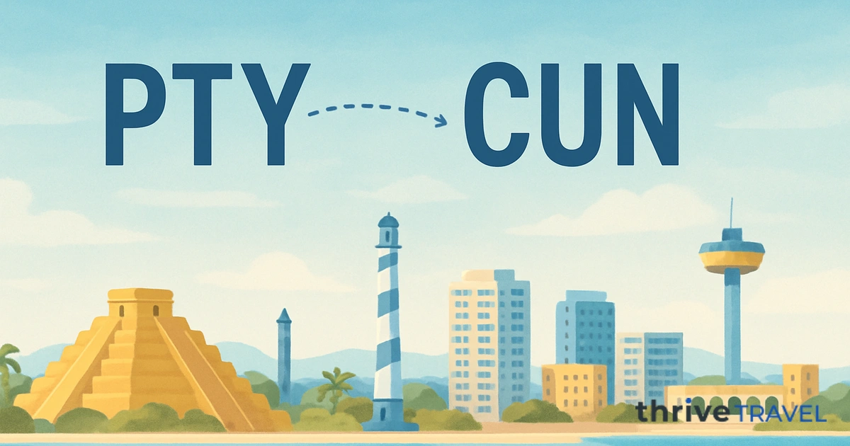 Panama City to Cancun