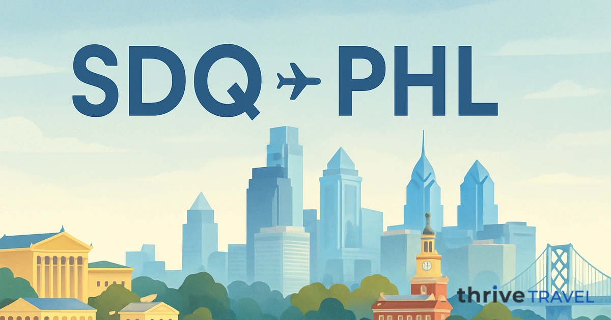 Santo Domingo to Philadelphia