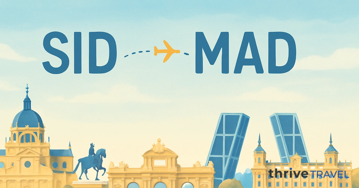 Madrid to Madrid