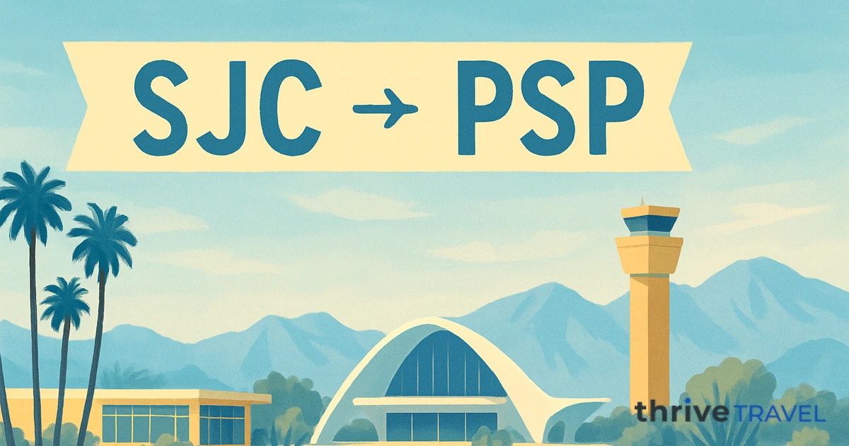 San Jose to Palm Springs