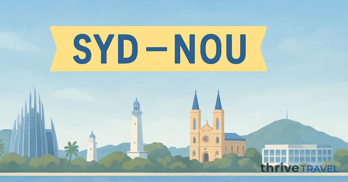 Sydney to Nouméa