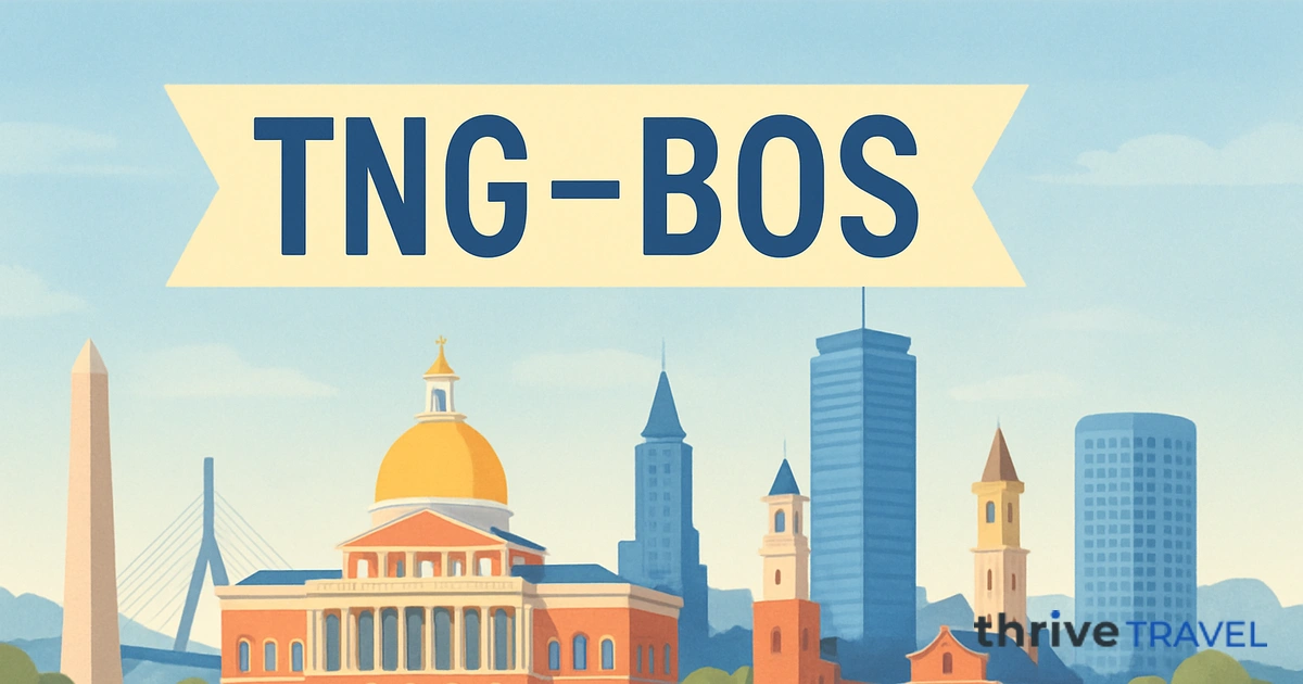 Tangier to Boston