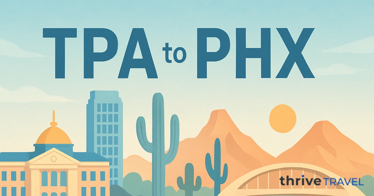 Tampa to Phoenix