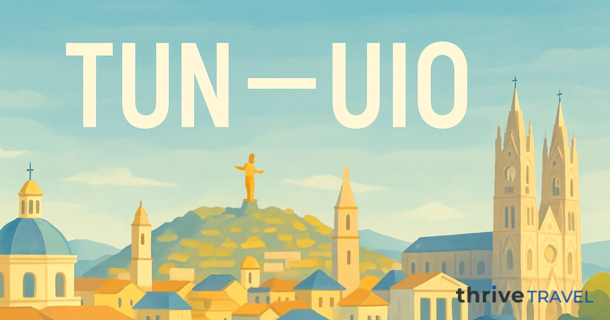 Tunis to Quito
