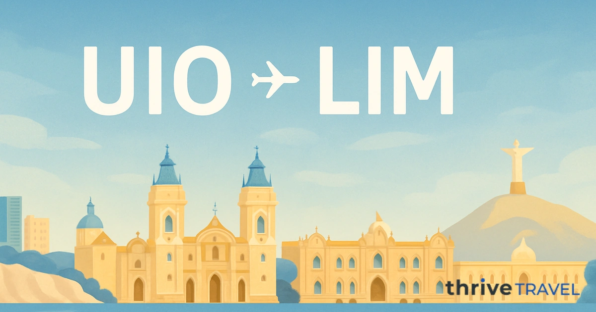 Quito to Lima