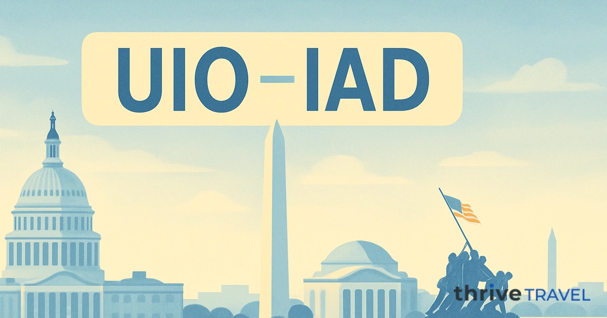 Quito to Washington
