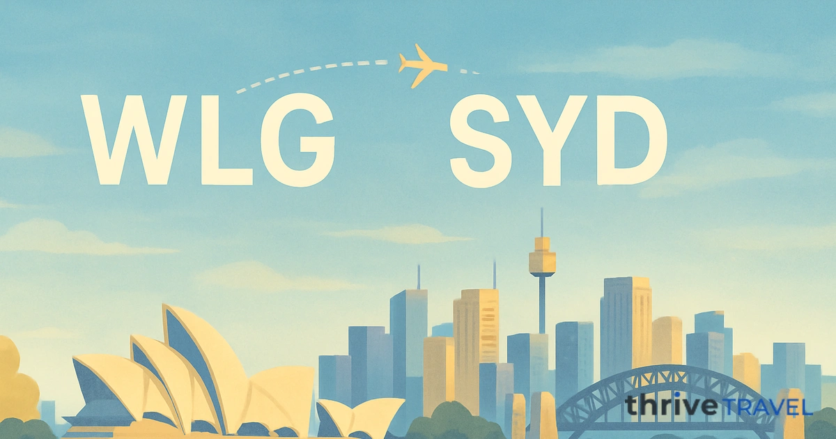 Wellington to Sydney