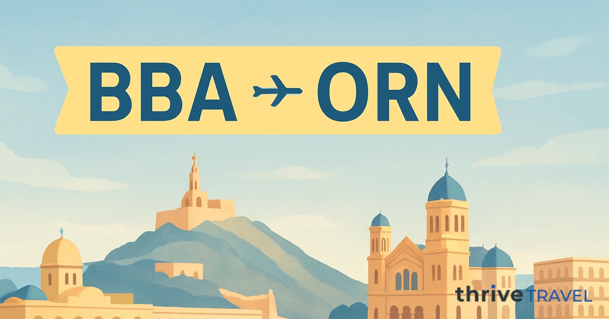 Beira to Oran