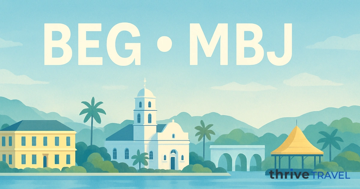 Belgrade to Montego Bay