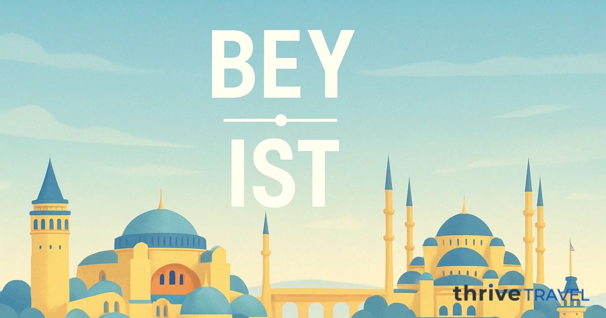 Beirut to Istanbul
