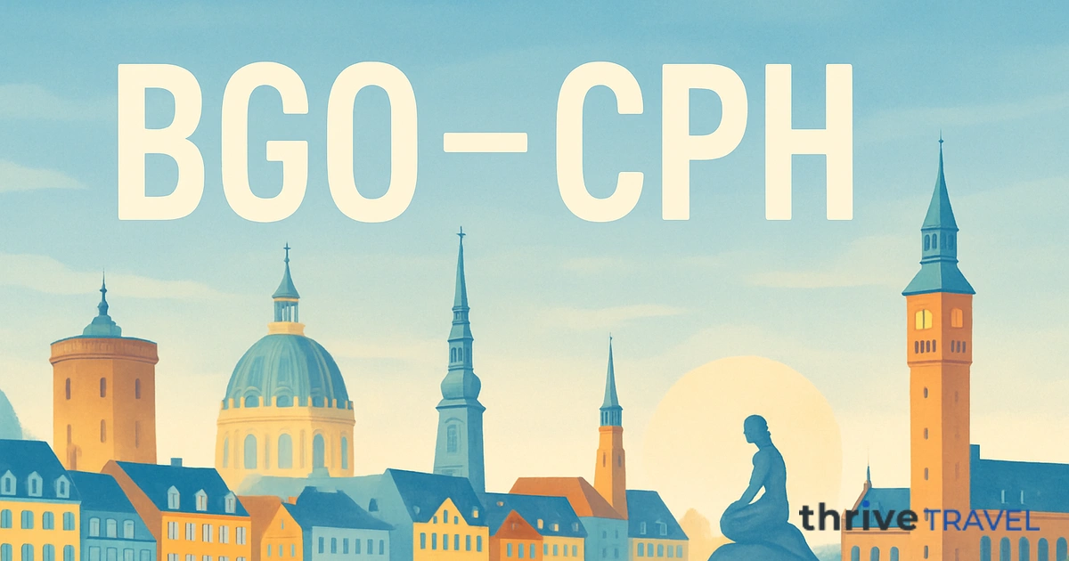 Bergen to Copenhagen