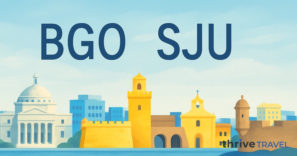 Bergen to San Juan
