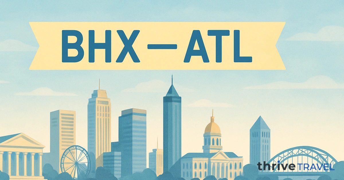 Birmingham to Atlanta