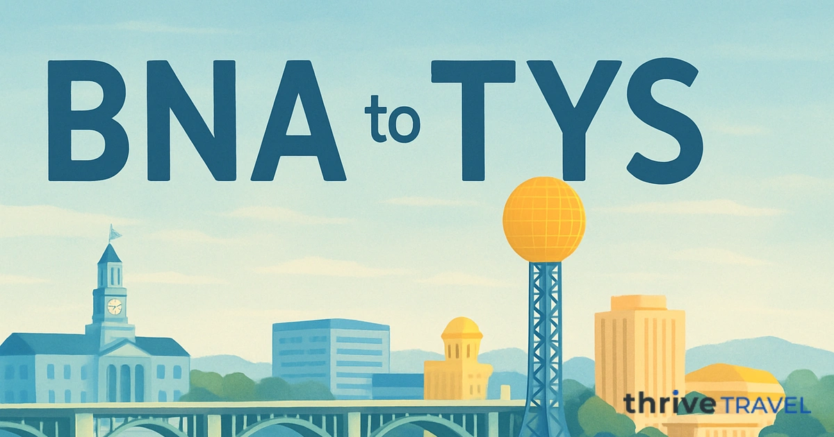 Nashville to Knoxville
