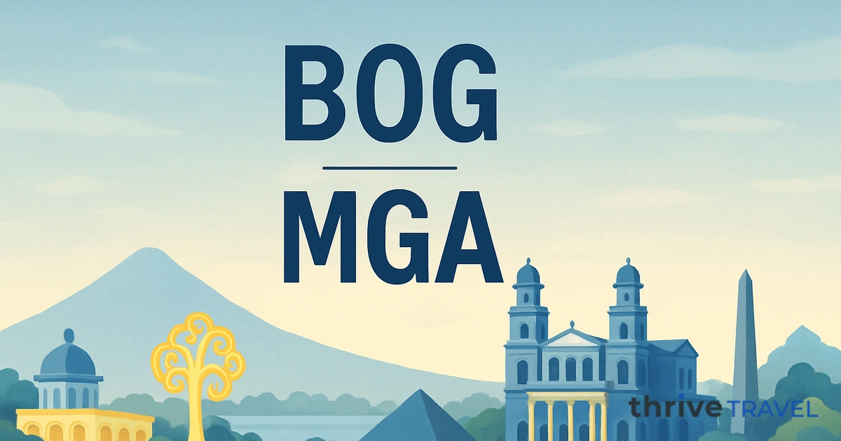Bogota to Managua