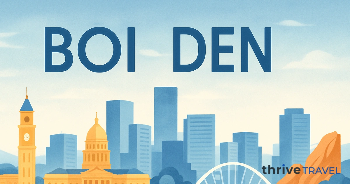 Boise to Denver