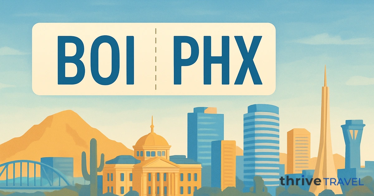 Boise to Phoenix