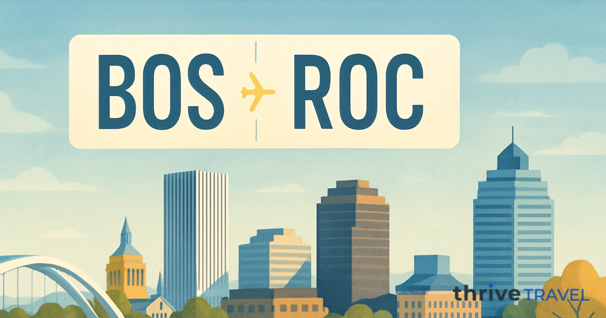 Boston to Rochester