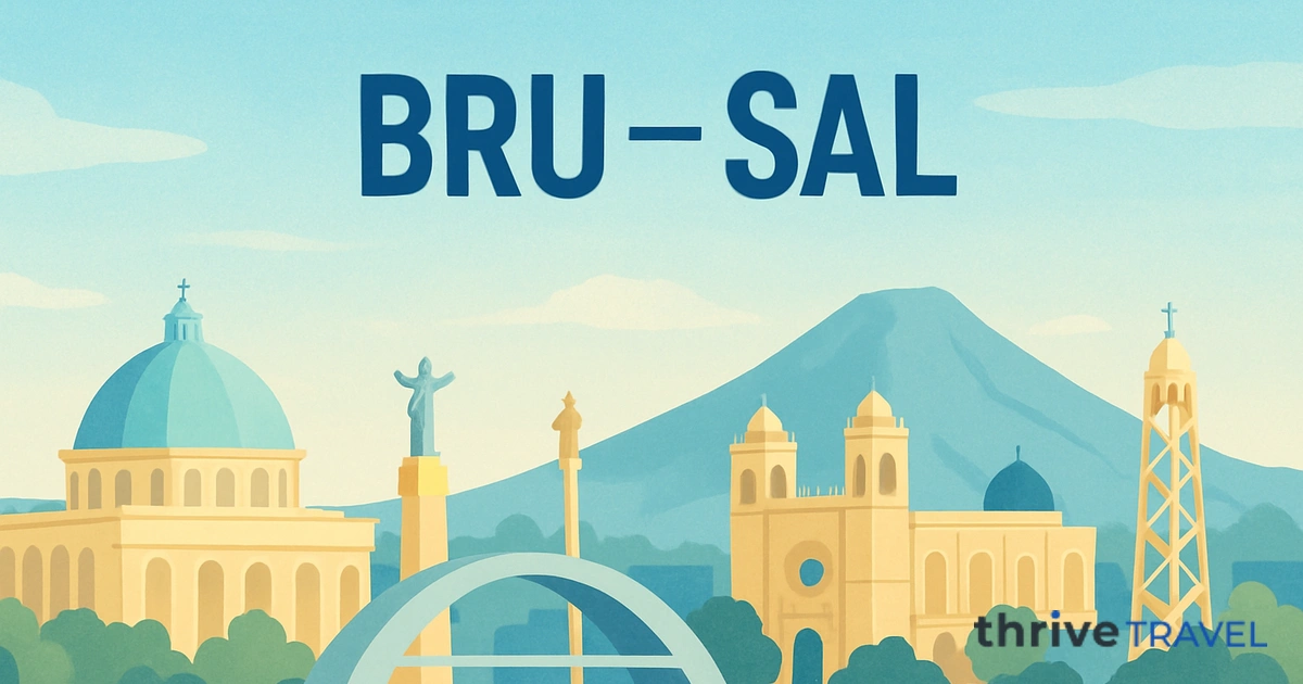 Brussels to San Salvador