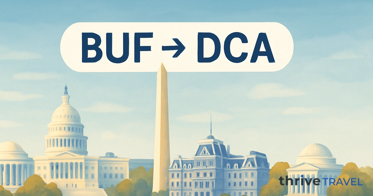 Buffalo to Washington