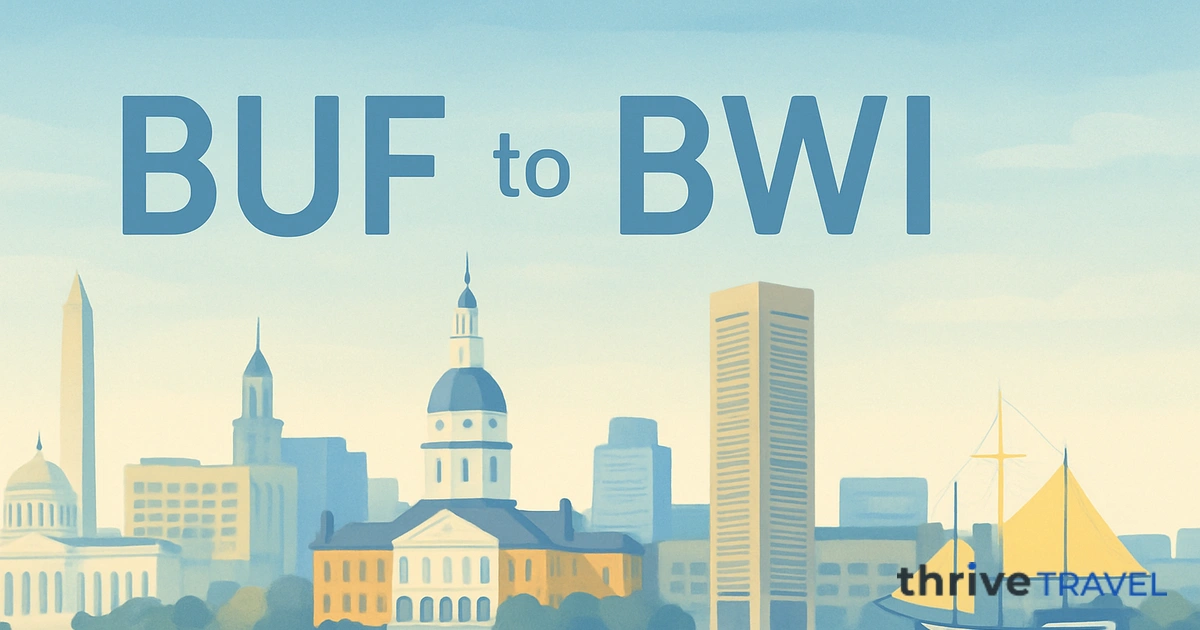 Buffalo to Baltimore