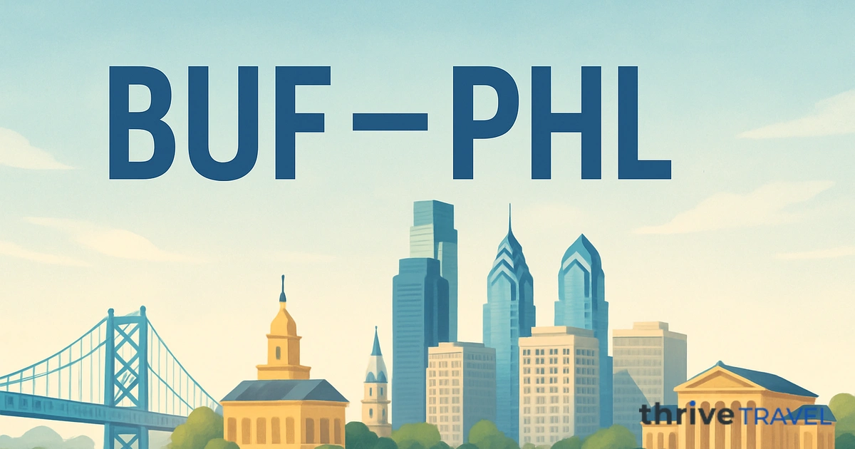 Buffalo to Philadelphia
