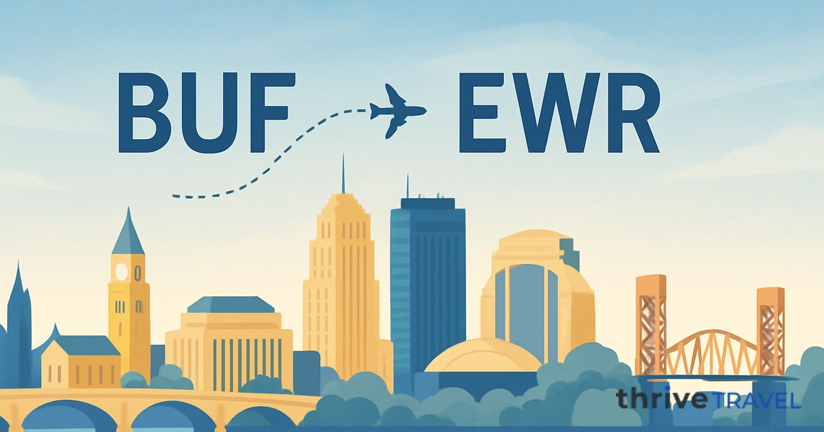 Buffalo to Newark