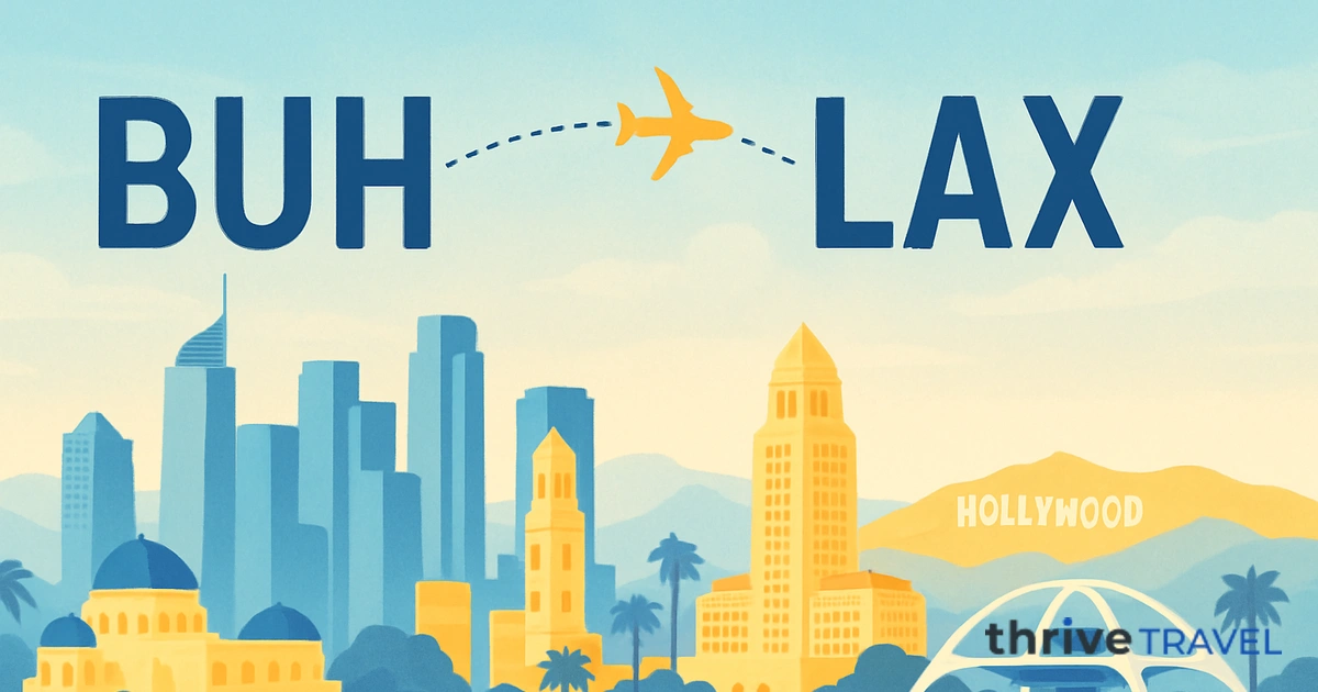 Bucharest to Los Angeles