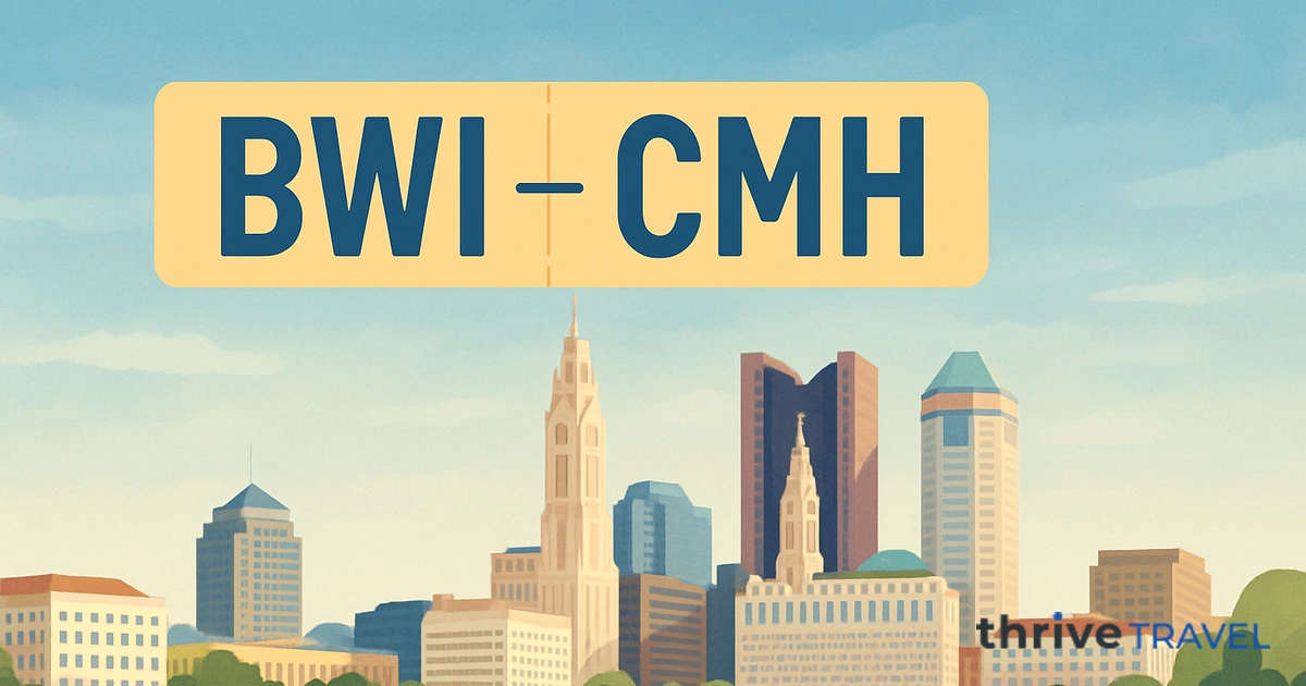 Baltimore to Columbus