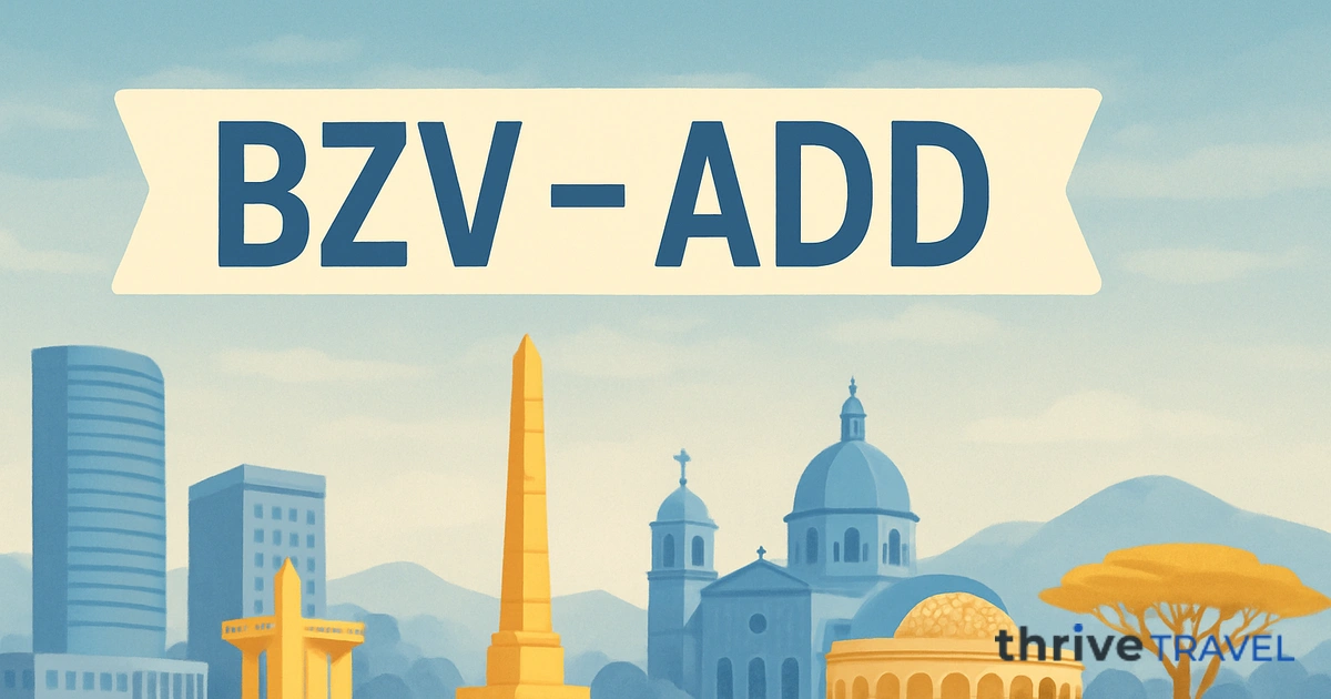 Brazzaville to Addis Ababa