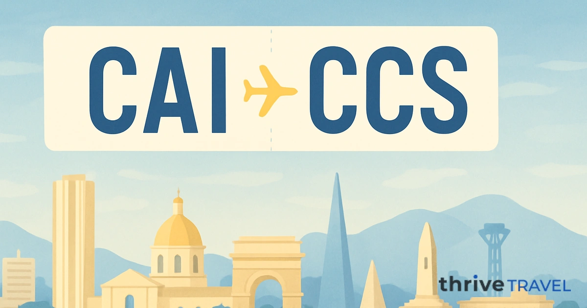 Cairo to Caracas