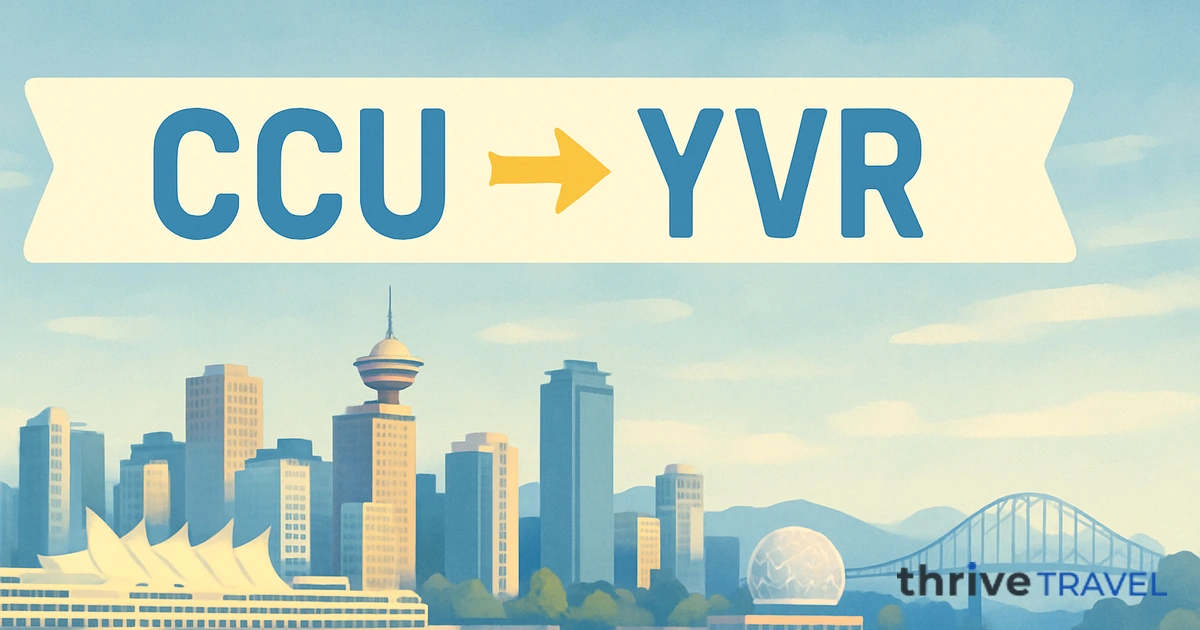 Kolkata to Vancouver