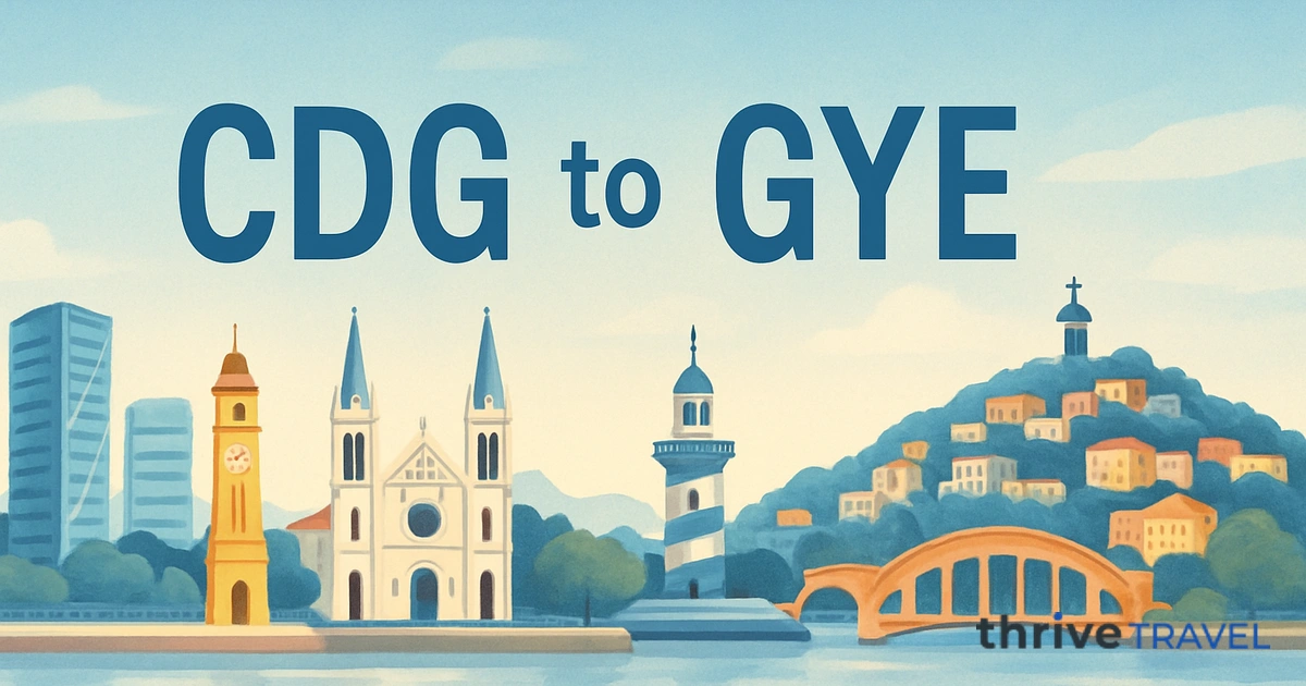 Paris to Guayaquil