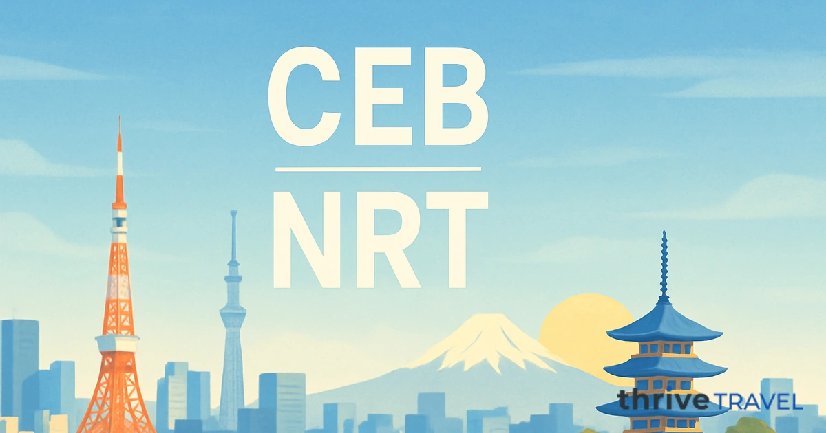 Cebu to Tokyo