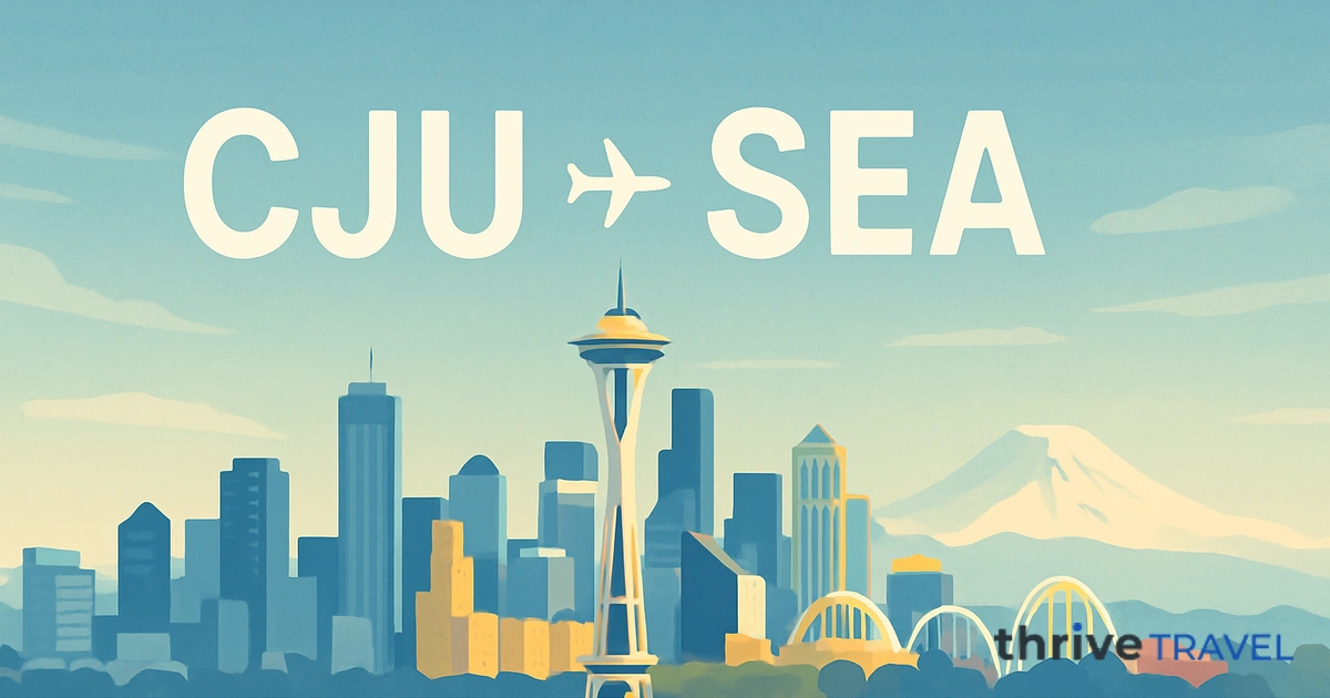 Jeju to Seattle