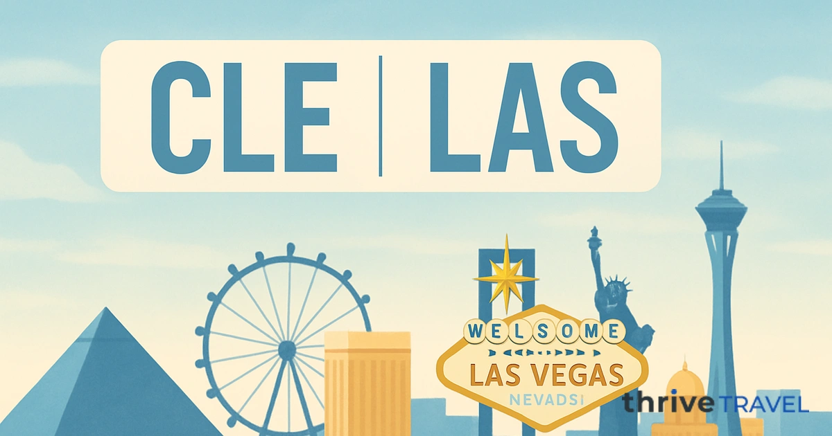 Cleveland to Las Vegas