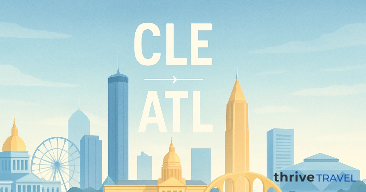 Cleveland to Atlanta