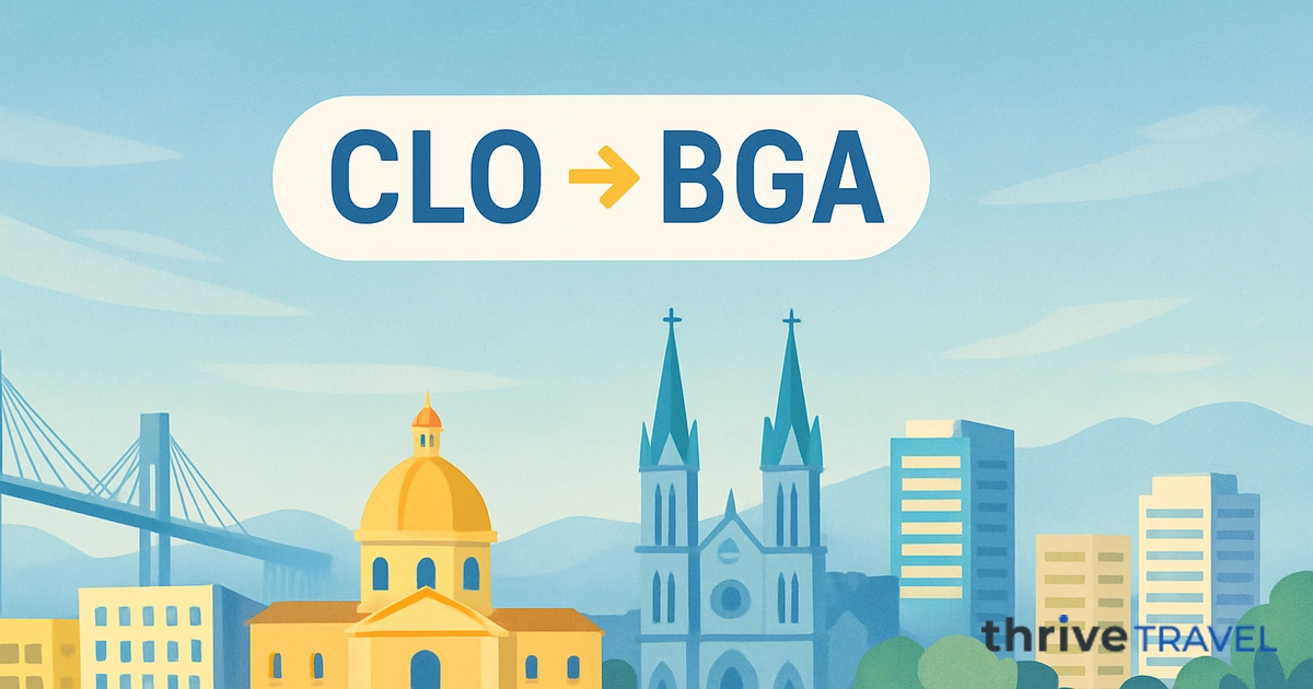 Cali to Bucaramanga