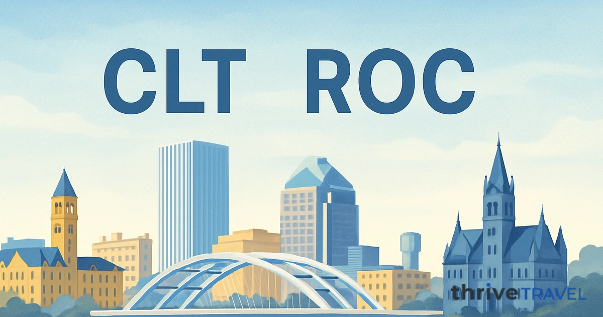 Charlotte to Rochester