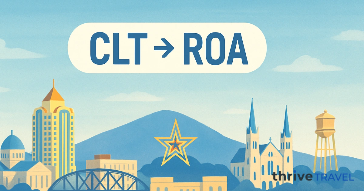 Charlotte to Roanoke