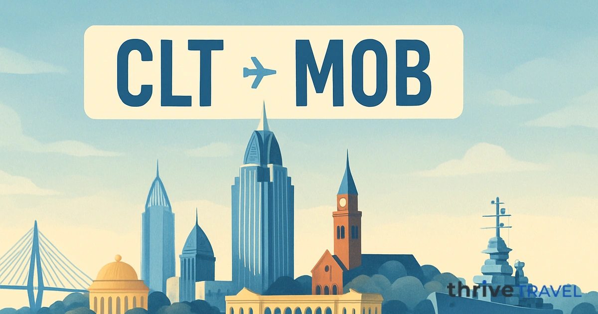 Charlotte to Mobile