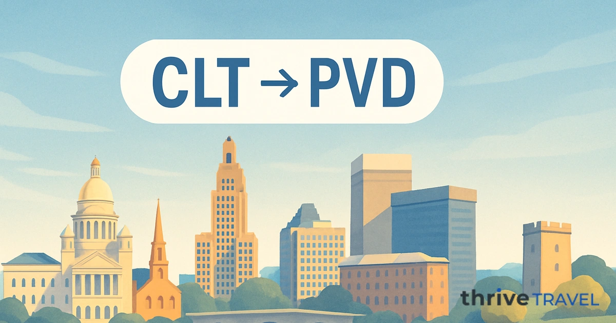 Charlotte to Providence