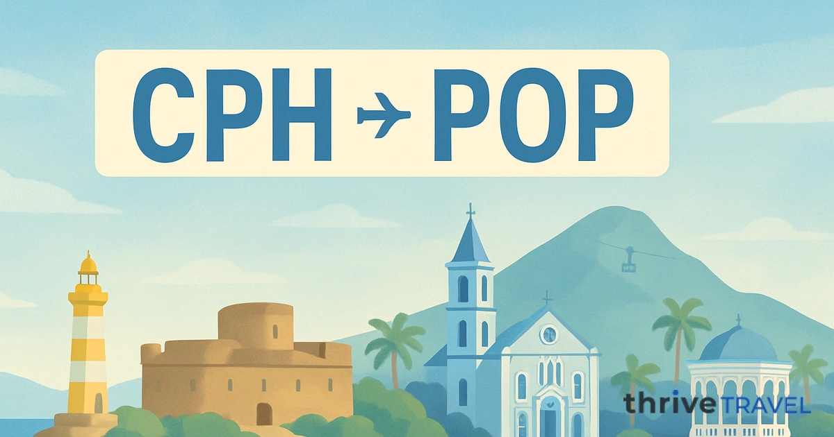 Copenhagen to Puerto Plata