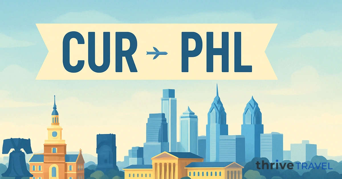 Curaçao to Philadelphia