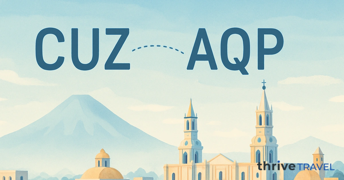 Cusco to Arequipa